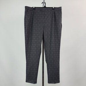 Le Chateau Check Print Grey Slim Pants Size XXL